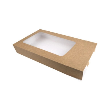 Kraft Paper Large Sleeve - L:17.9in W:12.2in H:3.2in - 100 pcs