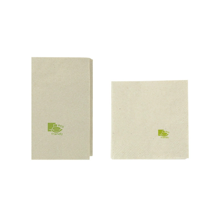 Kraft Tissue Napkin - 15x15in 2Ply, 1/4Fold - 1400 pcs