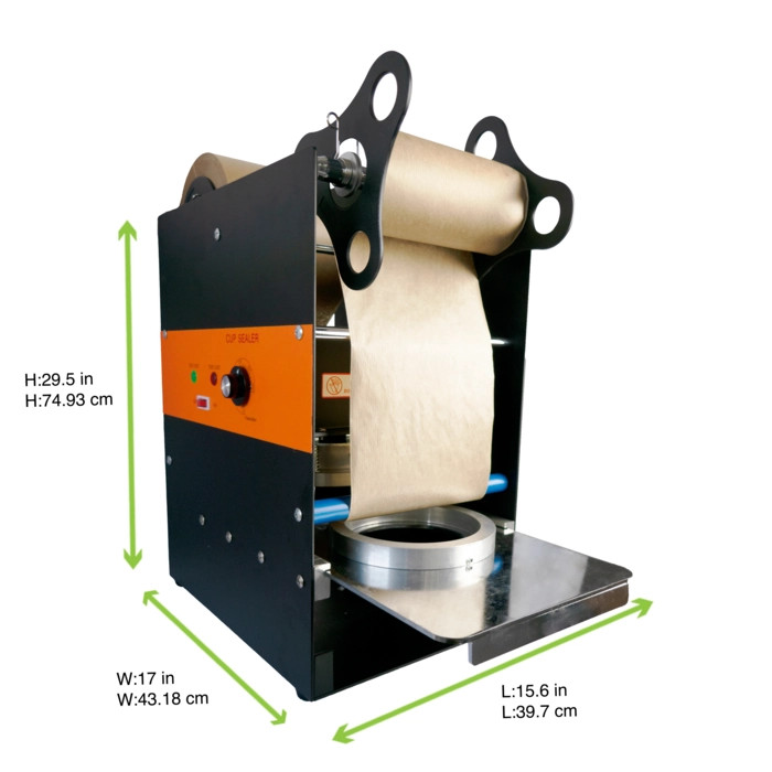 OPSEAL Automatic Sealing Machine - L:15.6in W:17in H:29.5in - 1 pc OPSEAL Automatic Sealing Machine - L:15.6in W:17in H:29.5in - 1 pc