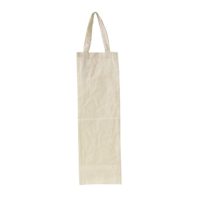 Cotton Baguette Bag With Closure And Handles  - L:7.9in H:24.4in - 50 pcs Cotton Baguette Bag With Closure And Handles  - L:7.9in H:24.4in - 50 pcs