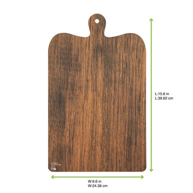 Double Face Marble/Wooden Cardboard Planks For Mezze/Tapas - L:15.6in W:9.6in  - 200 pcs Double Face Marble/Wooden Cardboard Planks For Mezze/Tapas - L:15.6in W:9.6in  - 200 pcs