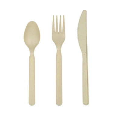 Unwrapped Compostable & Heat Proof Corn - Bamboo Fiber Spoon - L:6.2in - 1000pcs Unwrapped Compostable & Heat Proof Corn - Bamboo Fiber Spoon - L:6.2in - 1000pcs