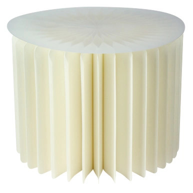 White Folding Buffet Riser - D:11.8in H:15.75in - 6pcs White Folding Buffet Riser - D:11.8in H:15.75in - 6pcs