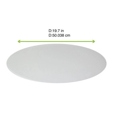 Round Acrylic Plate - D:19.70in - 10pcs Round Acrylic Plate - D:19.70in - 10pcs