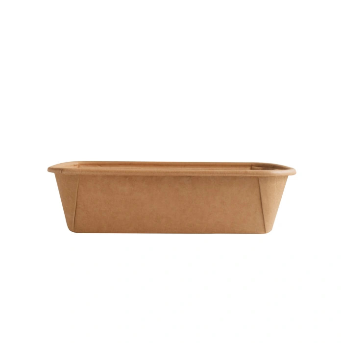 Rectangular Kraft Paper Baking Mold - 16oz L:7.5in W:3.3in H:1.7in - 1000 pcs