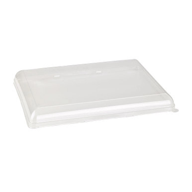 Clear PET Lid for 210BCHIC3929 - L:15.4in W:11.6in H:1.29in - 50 pcs Clear PET Lid for 210BCHIC3929 - L:15.4in W:11.6in H:1.29in - 50 pcs