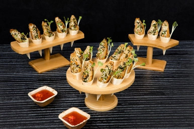 Square Palm Dish - 1oz L:2.5in W:2.5in H:1.3in - 300 pcs Square Palm Dish - 1oz L:2.5in W:2.5in H:1.3in - 300 pcs