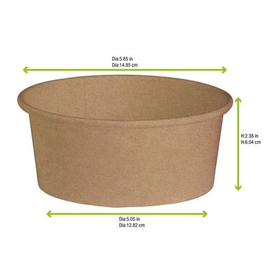 24 oz kraft bowl