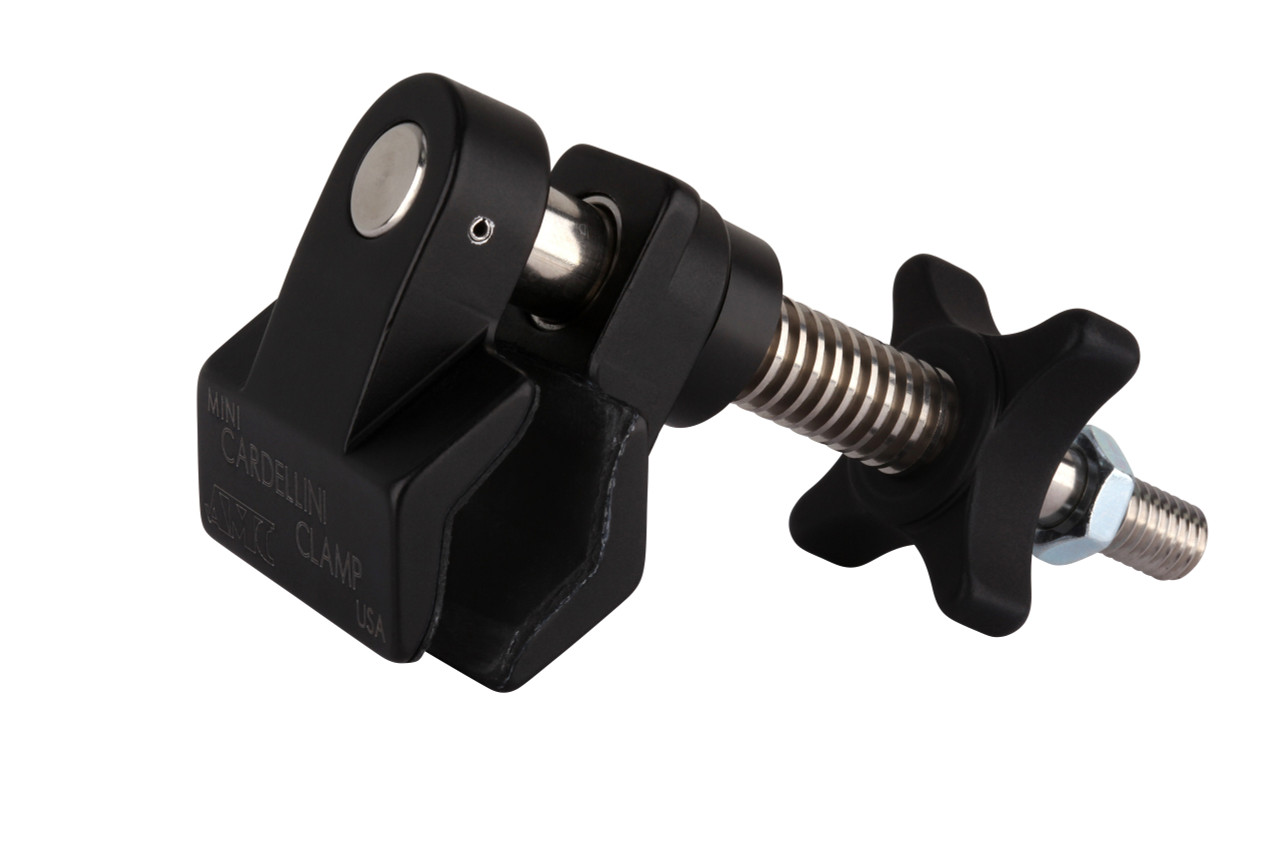 Mini Cardellini Mic. Mount Clamp, Black - Cardellini Products