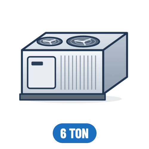 6 Ton Rooftop Units