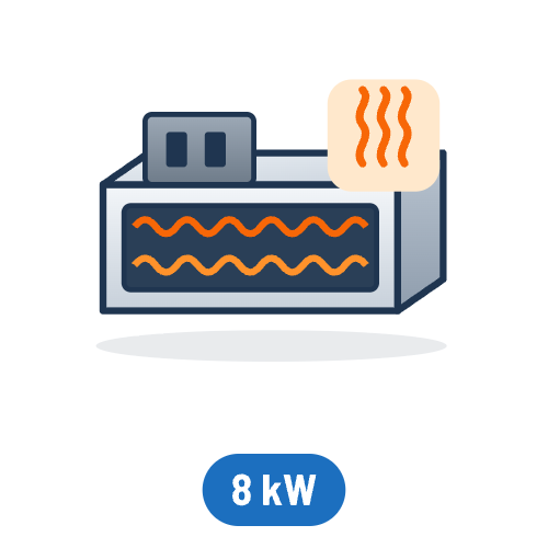 8 kW Heat Strips