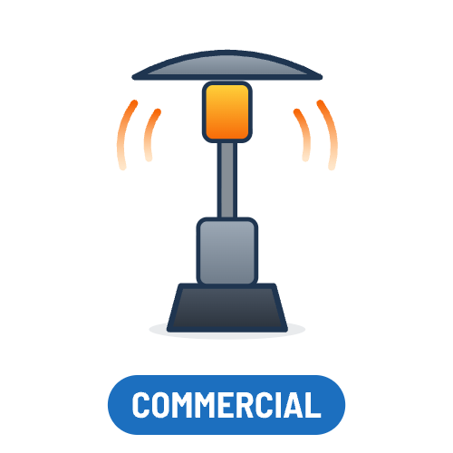 Commercial Patio Heaters