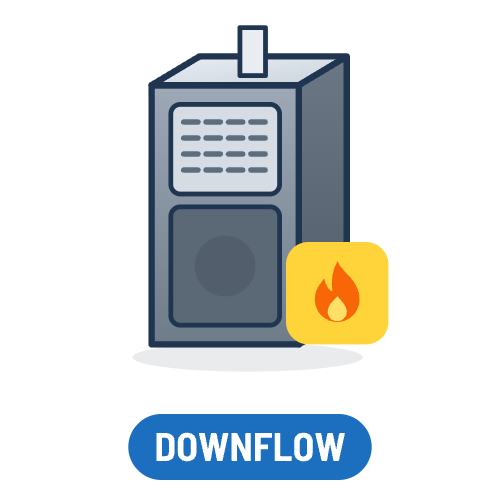 Downflow Gas Furnaces