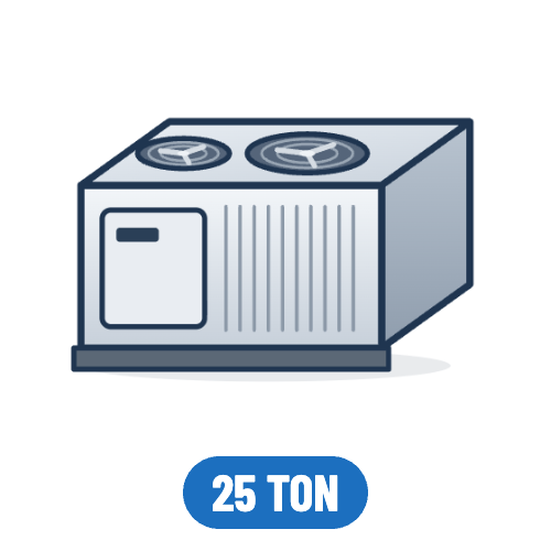 25 Ton Rooftop Units