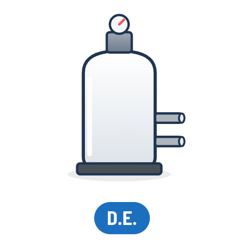 D.E. Pool Filters