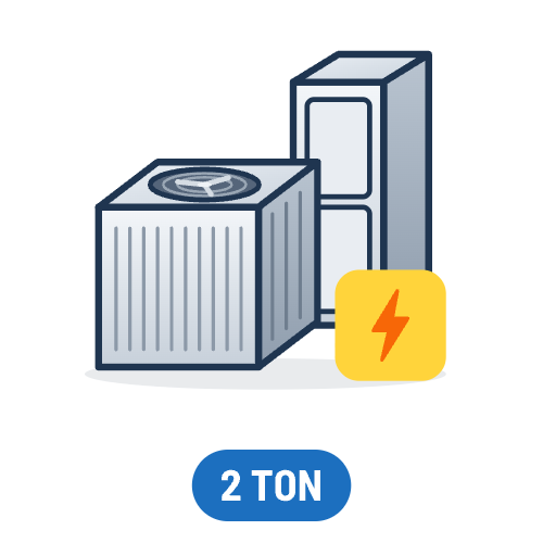2 Ton Heat Pump Split System