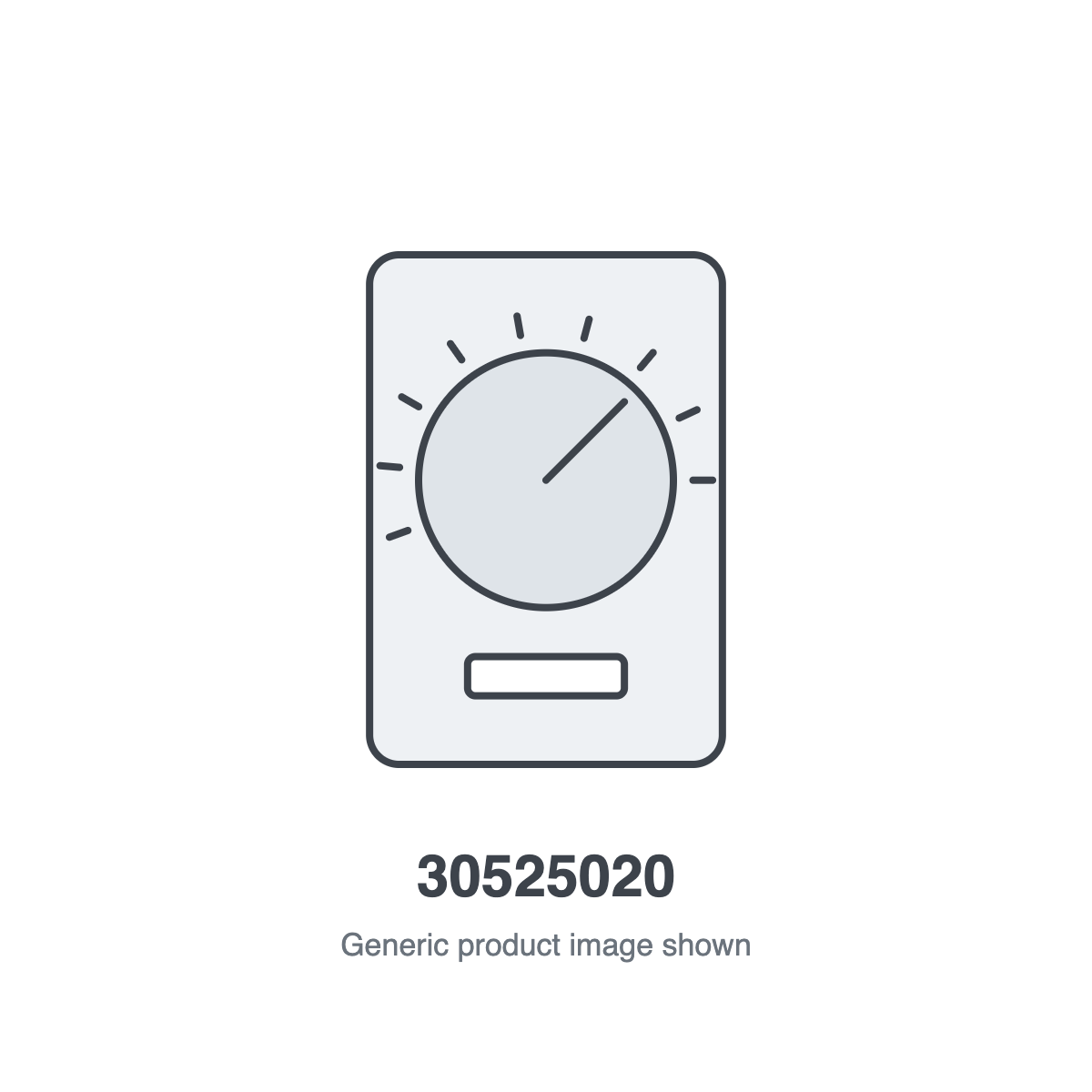 Sunstar 30525020 Two-Stage High Humidity Thermostat 24V, 30-110°F - generic product illustration