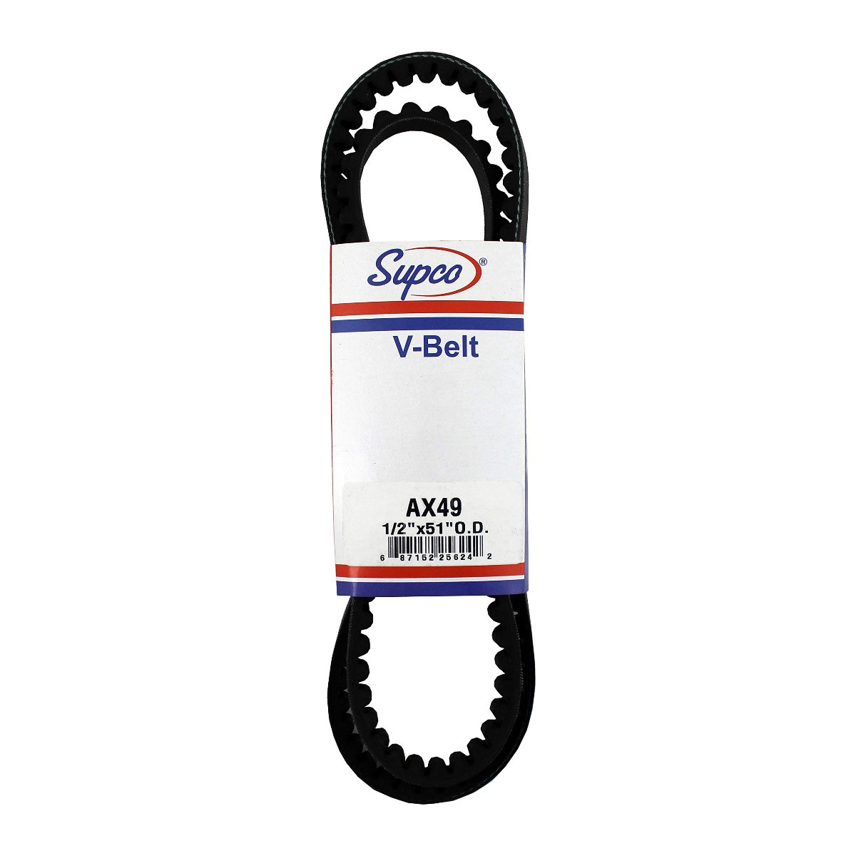 Supco AX49 Molded Cogged V-Belt 51"