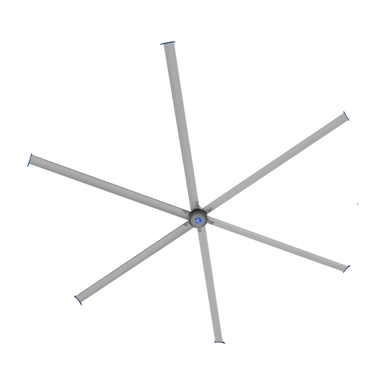 MRCOOL CoolBlade Blades for 24 Foot Diameter Commercial Fan - 6 Blades - 240V 60Hz 1 Phase - Gray