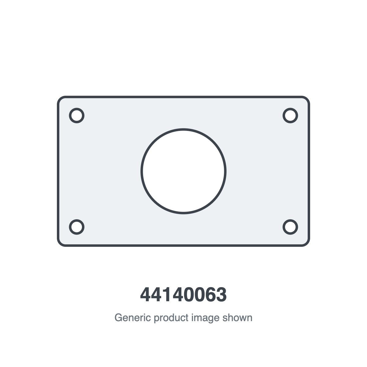 Sunstar 44140063 Combustion Air Plate - generic product illustration