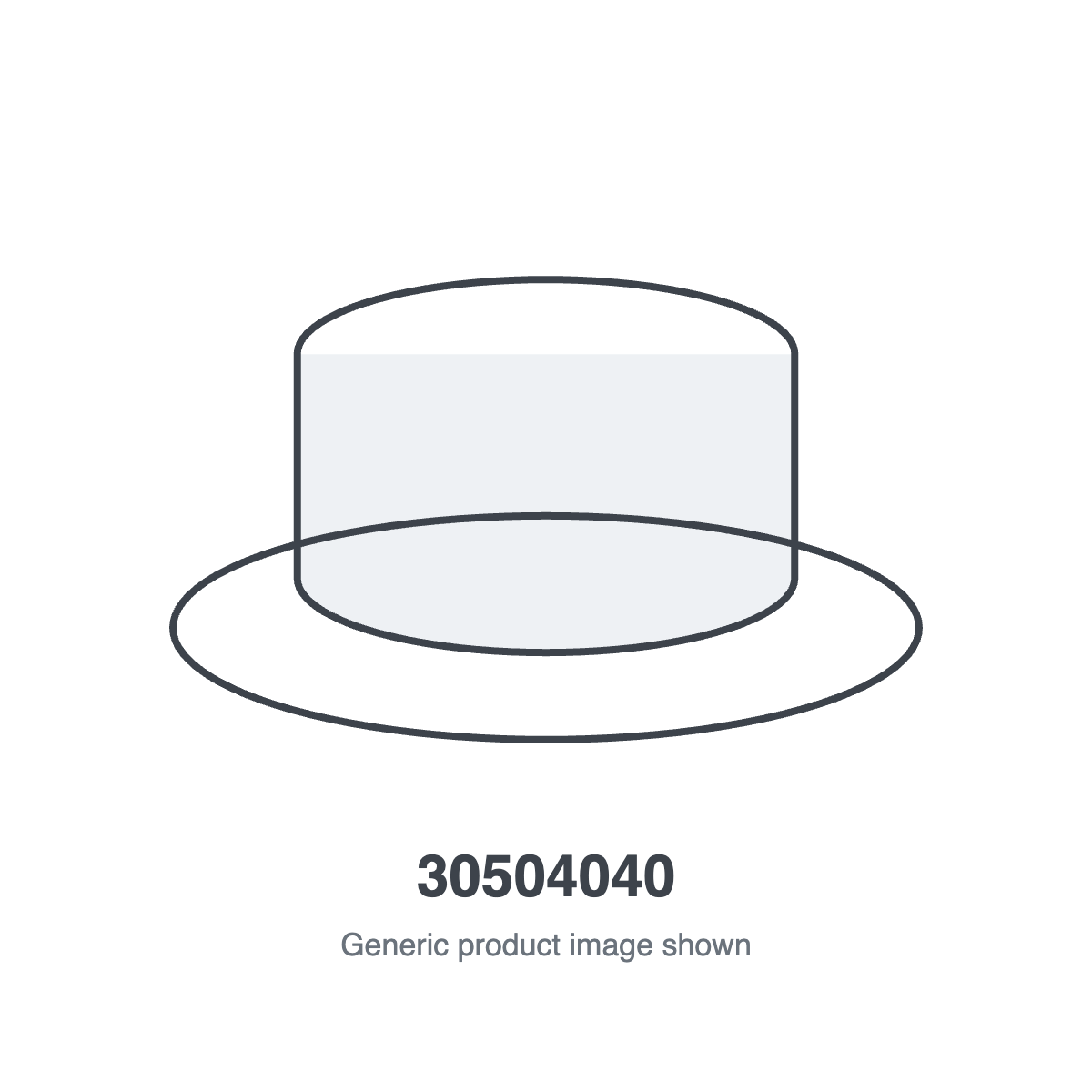 Sunstar 30504040 Combustion Air Inlet Starting Collar - generic product illustration