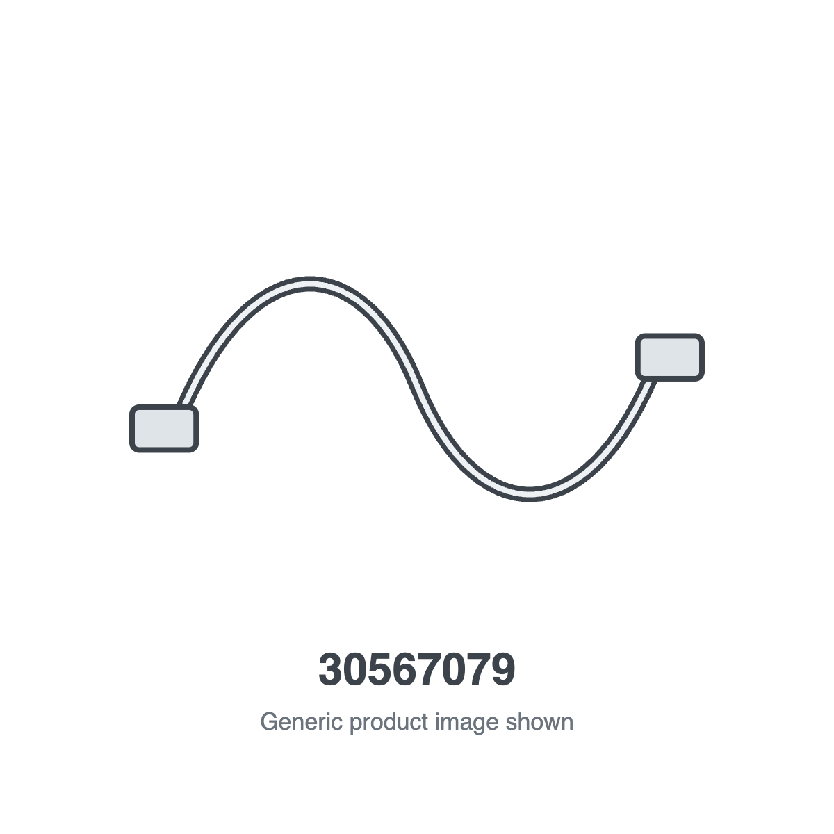 Sunstar 30567079 Ignition Cable 7" - generic product illustration