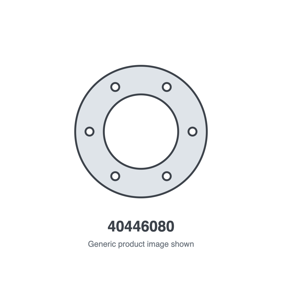 Sunstar 40446080 End Gasket 9" - generic product illustration