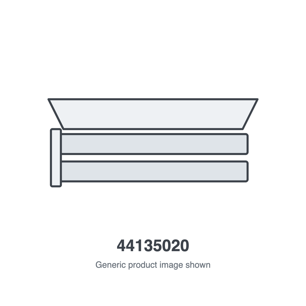 Sunstar 44135020 20' Tough Guy Aluminized Steel Body Package (2 Reflectors) - generic product illustration