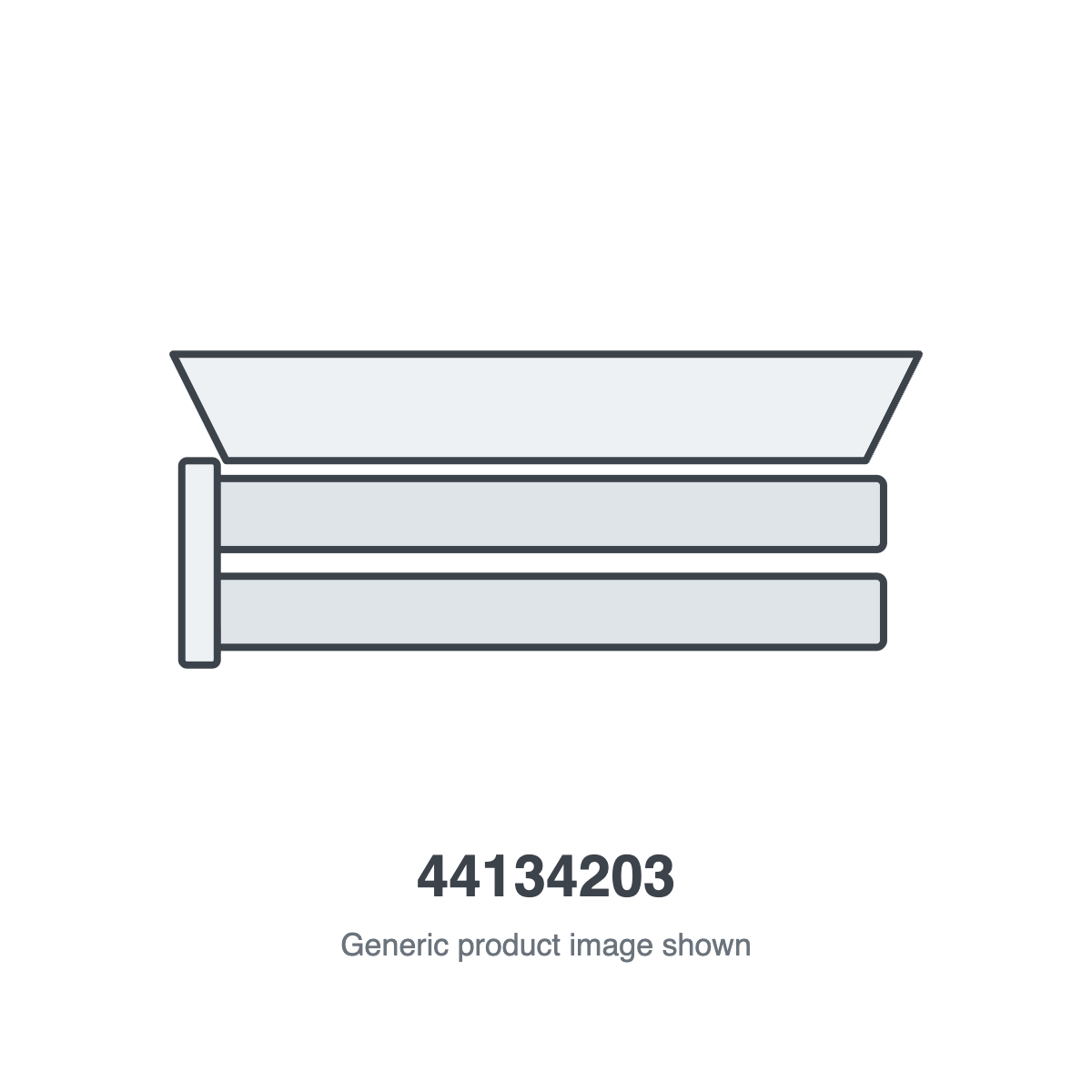 Sunstar 44134203 10' Body Package - Stainless 409/Aluminized Tubes with Stainless Steel Reflectors - generic product illustration