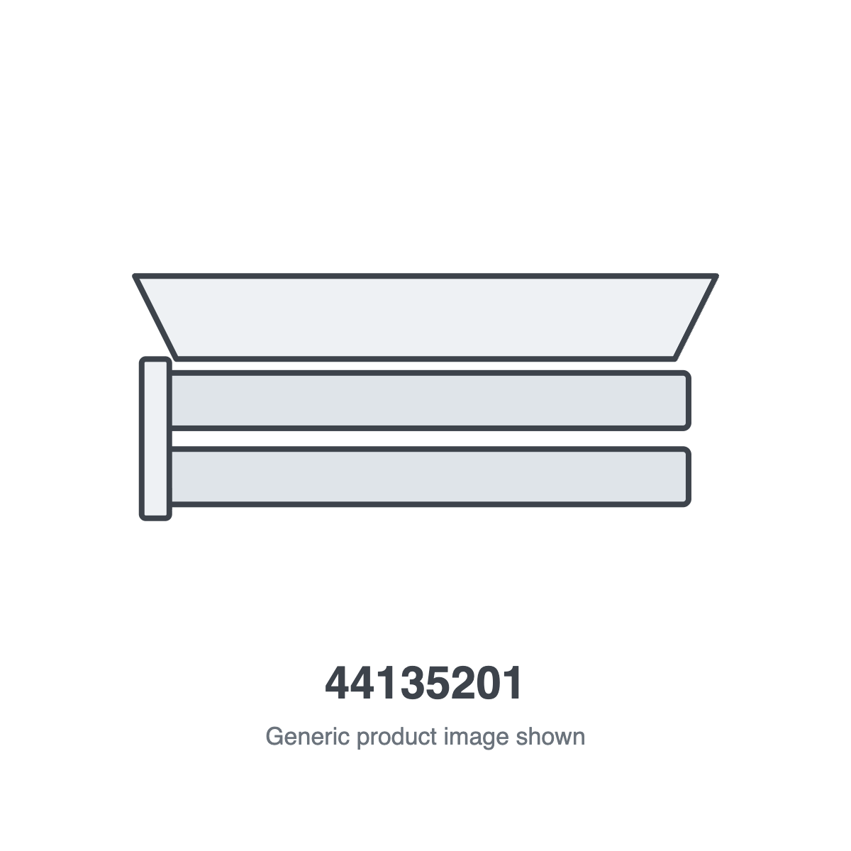 Sunstar 44135201 20' Body Package - Stainless 409/Aluminized Tubes with Aluminum Reflectors - generic product illustration