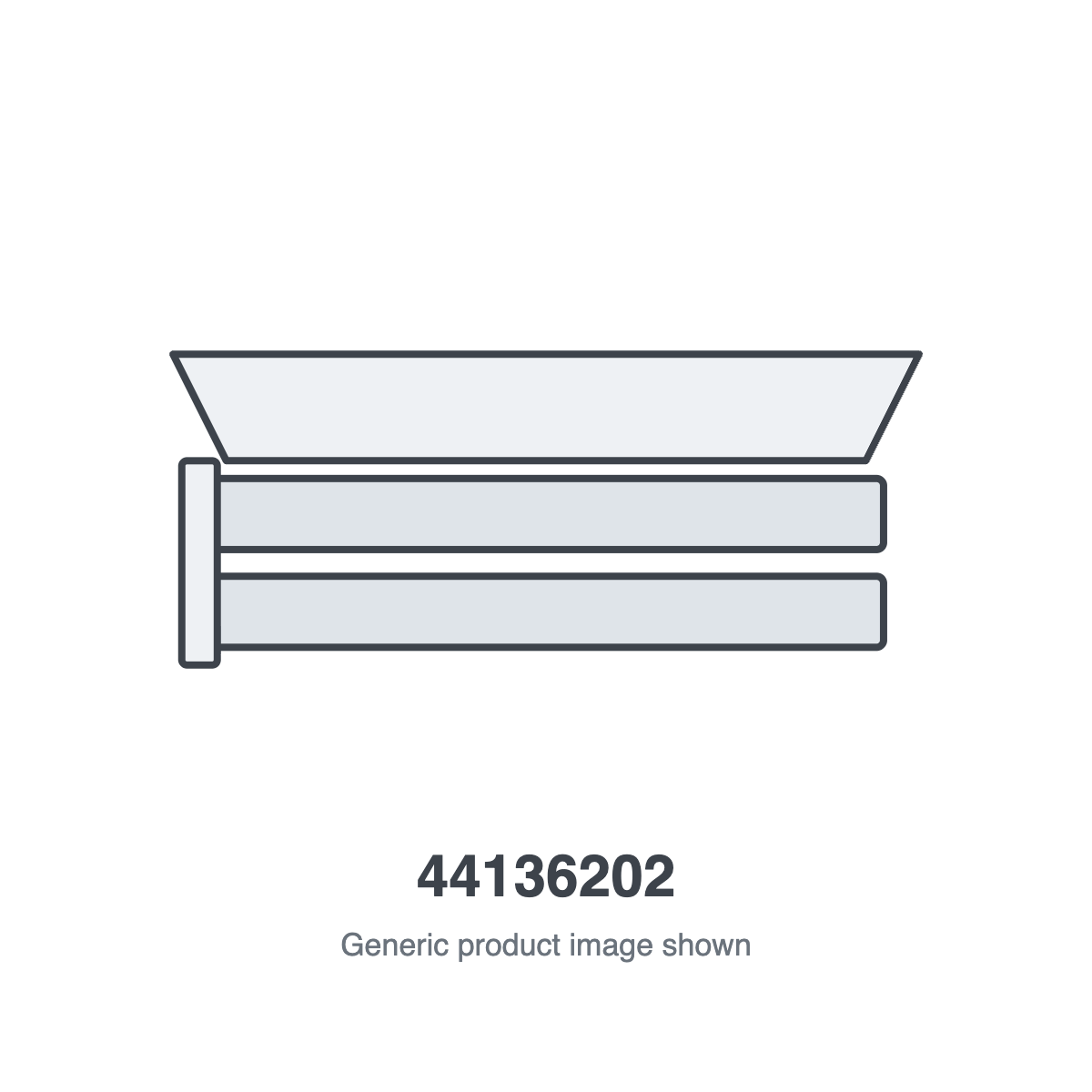 Sunstar 44136202 30' Body Package - Aluminized Steel Tubes with Stainless Steel Reflectors - generic product illustration