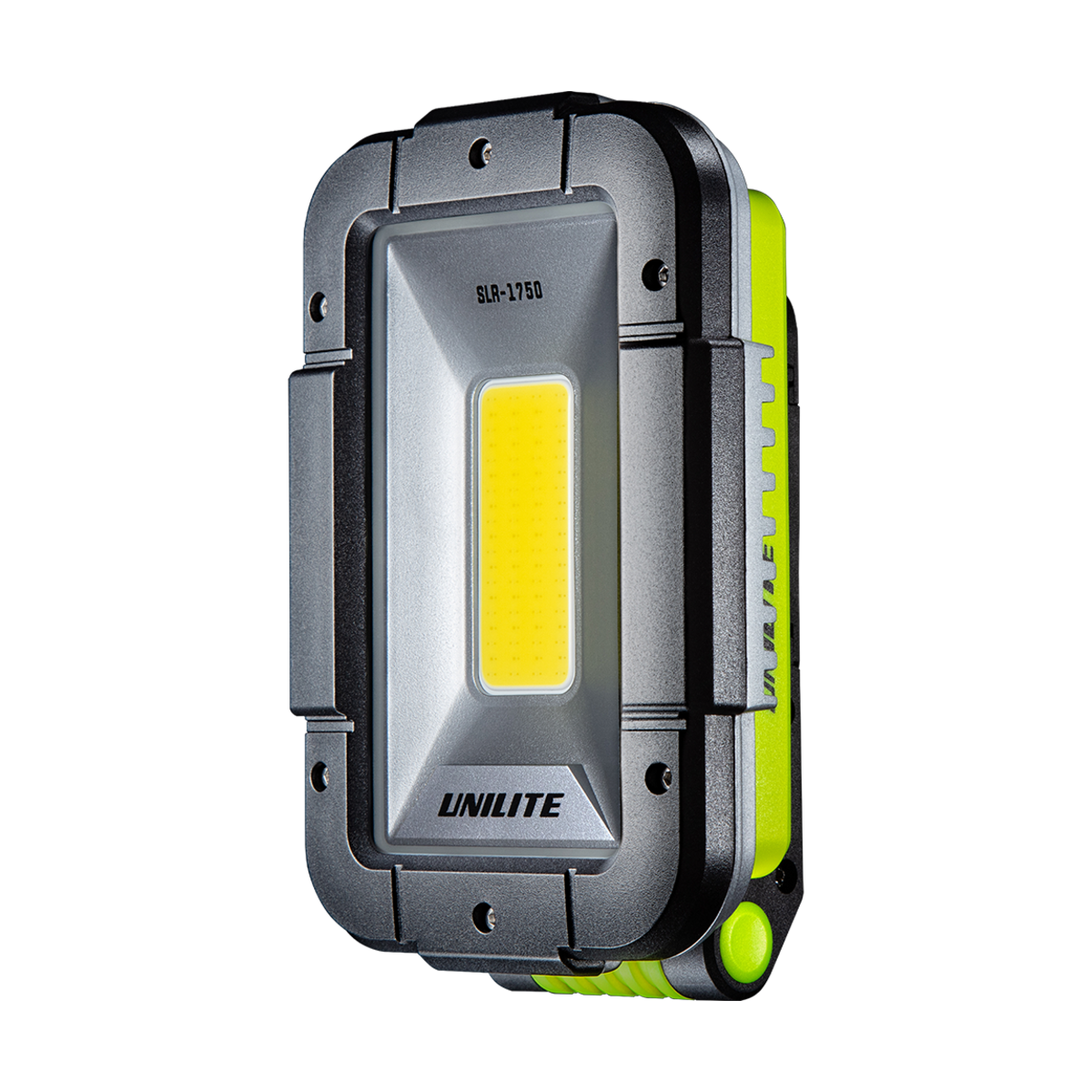 Unilite SLR-1750 1750 lumen folding work light with power bank - front view - SLR-1750
