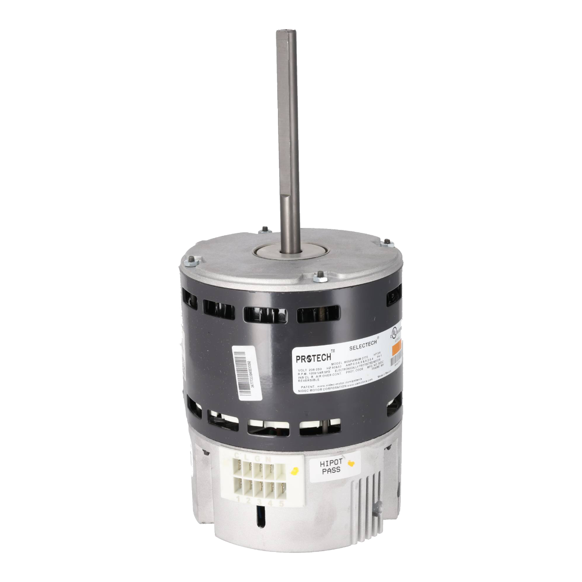 ProTech 3/4 HP SelecTech Gen 3 ECM Blower Motor - 230V, Variable Speed, Unprogrammed – 51-106546-00