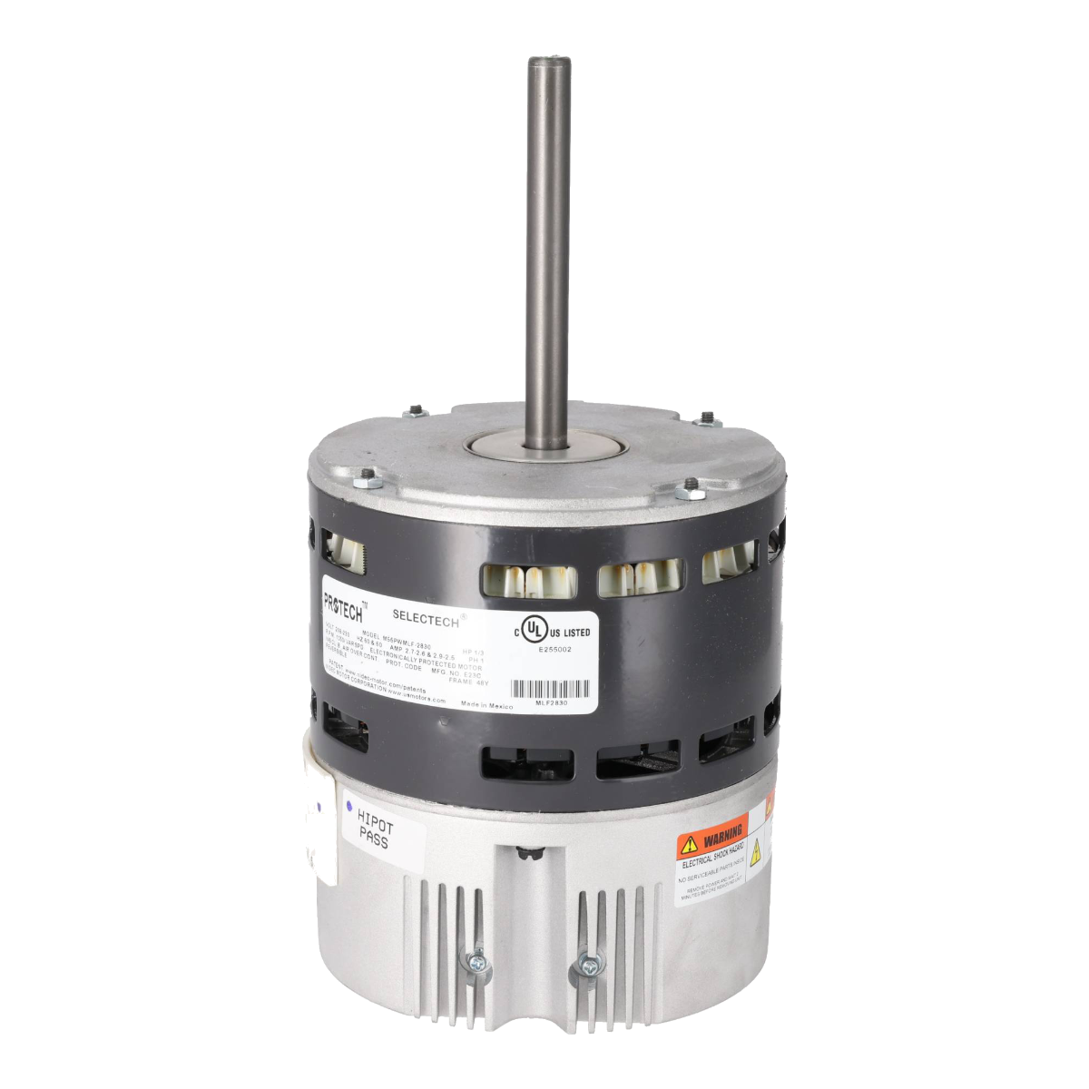 ProTech 1/3 HP SelecTech Gen 3 ECM Blower Motor - 230V, Variable Speed, Unprogrammed – 51-106544-00