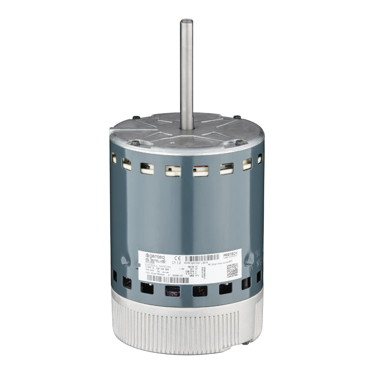 ProTech 3/4 HP ECM 3.0 ECM Blower Motor - 230V, 1050 RPM, Variable Speed – 51-102603-01