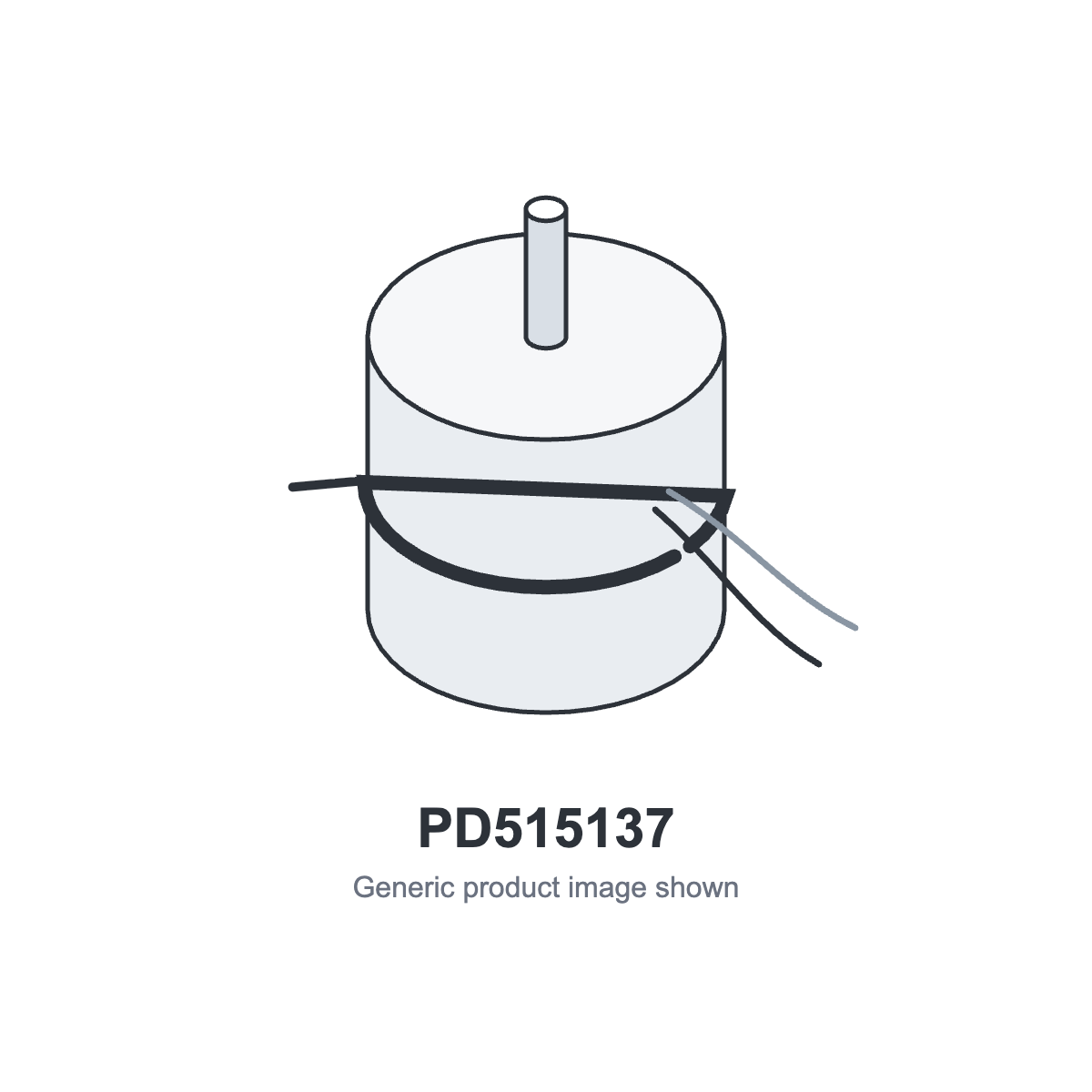 ProTech 1/3 HP Direct Drive Blower Motor - 208-230V, 825 RPM – PD515137 – generic product image