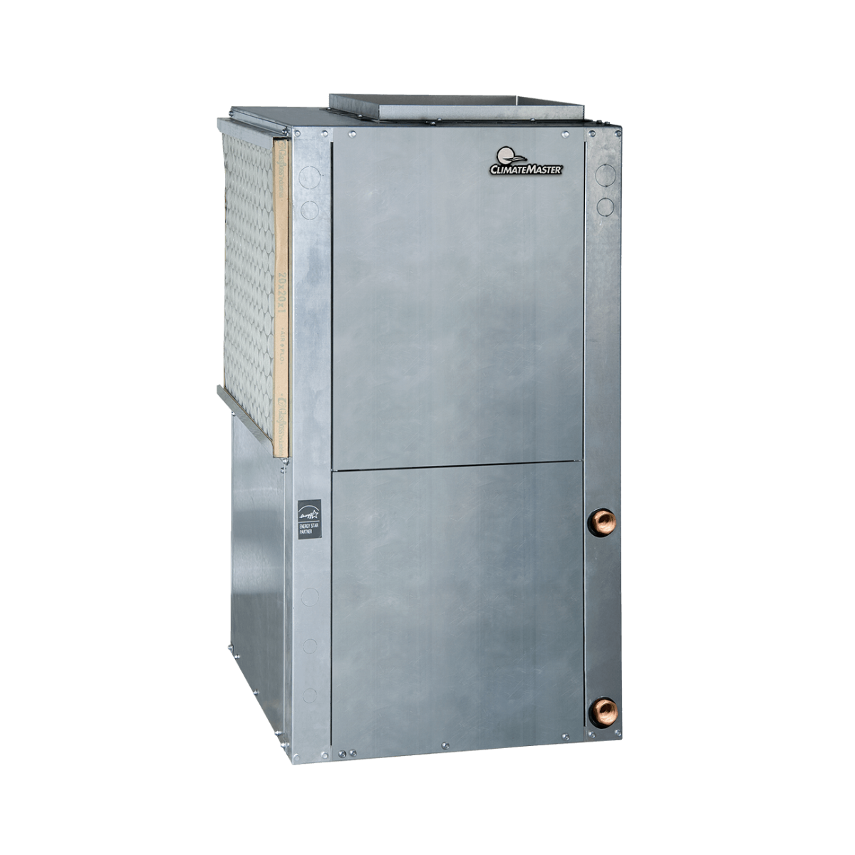 SET072AJD30X0VA ClimateMaster 6 Ton 16.1 EER Vertical Water Source Heat ...