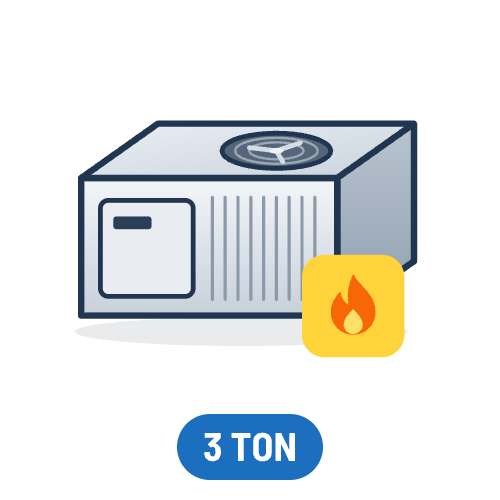 3 Ton Gas Electric Package Units