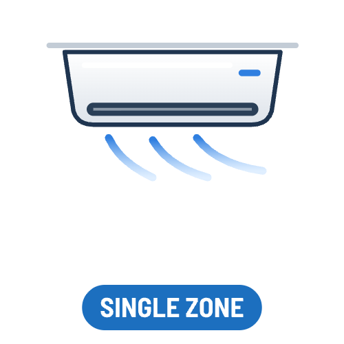 Ductless Mini Split Ceiling Suspended