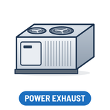 Rooftop Unit Power Exhaust