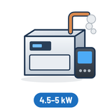 4.5-5 kW Steam Generators