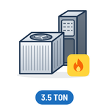 3.5 Ton Gas Electric Split System