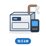 10.5 kW Steam Generators