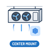 Center Mount Unit Coolers