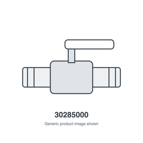Sunstar 30285000 1/2" Manual Gas Shutoff Ball Valve UL Listed - generic product illustration