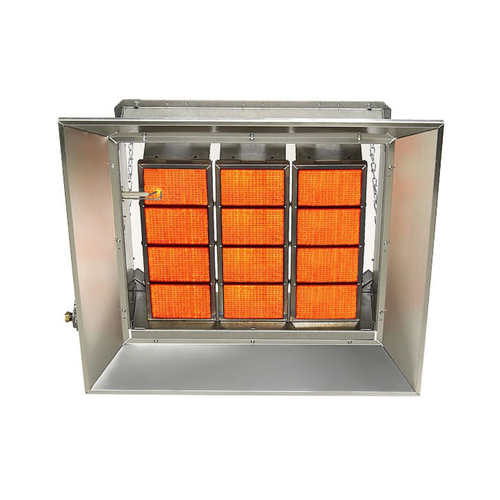Sunstar 155,000 BTU Natural Gas Ceramic Infrared Heater Direct Spark Ignition | SG15-N