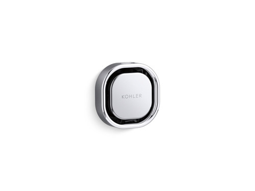 KOHLER Invigoration Square Steamhead with Aromatherapy Reservoir in Polished Chrome