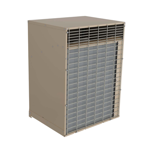 FirstCo 2.5 Ton 11.7 SEER2 Thru-the-Wall Split Air Conditioner Condenser with R454B Refrigerant 24"W, model 30WCX2BB200F