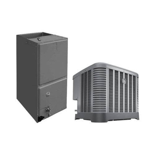 Rheem 2 Ton 22,800 BTU 14.3 SEER2 Heat Pump Split System R454B | RP14AY24AJ2NA RH2TY2417STANNJ - complete matched equipment bundle