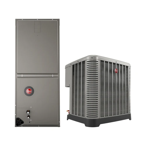 Rheem 2 Ton 22,800 BTU 17.0 SEER2 Air Conditioner Split System R454B | RA16AY24AJ2NA RH2VY3617STACNJ - complete matched equipment bundle
